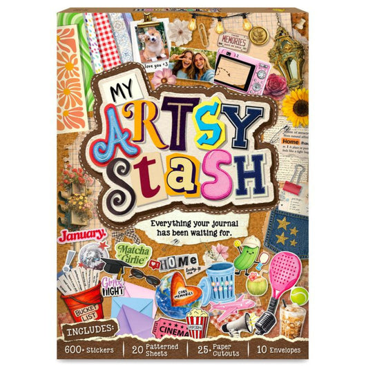 My Artsy Stash — The All-in-One Scrapbooking & Journaling Kit