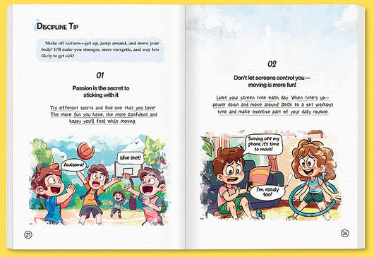 Addicted to Discipline: The First Book on Self-Discipline for Kids (Ages 6-12)