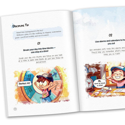 Addicted to Discipline: The First Book on Self-Discipline for Kids (Ages 6-12)