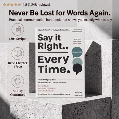 Say It Right. Every Time.The Practical Handbook
