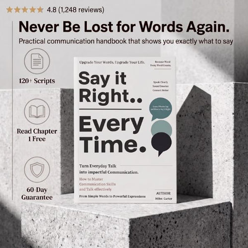 Say It Right. Every Time.The Practical Handbook